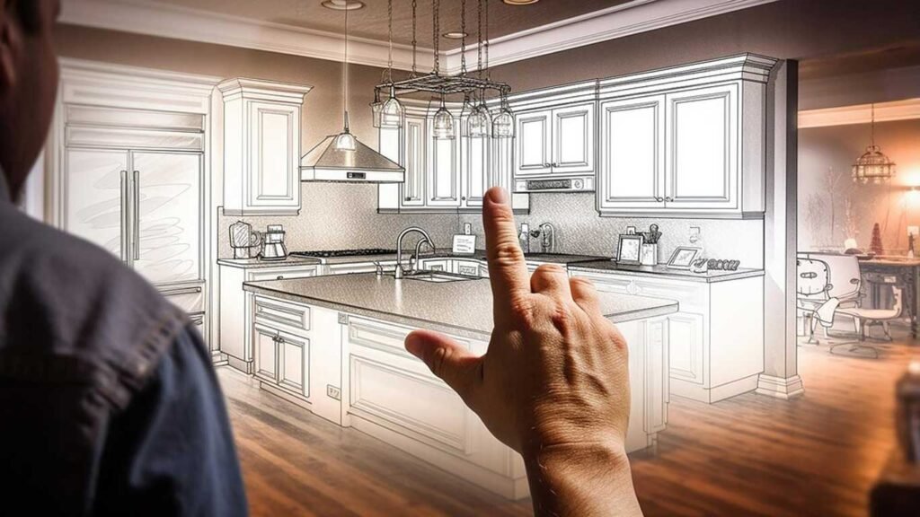 kitchen remolding concept