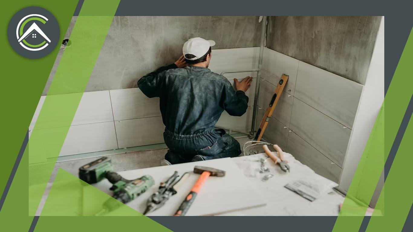 Bathroom tile installation steps