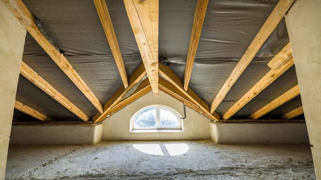 Fiberglass blown-in insulation
