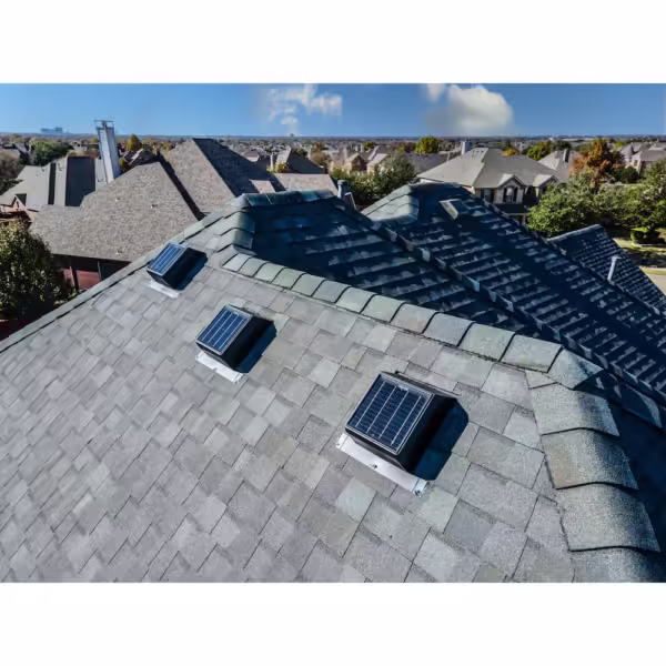 4SEASONS Solar Powered Vent Slant-Back