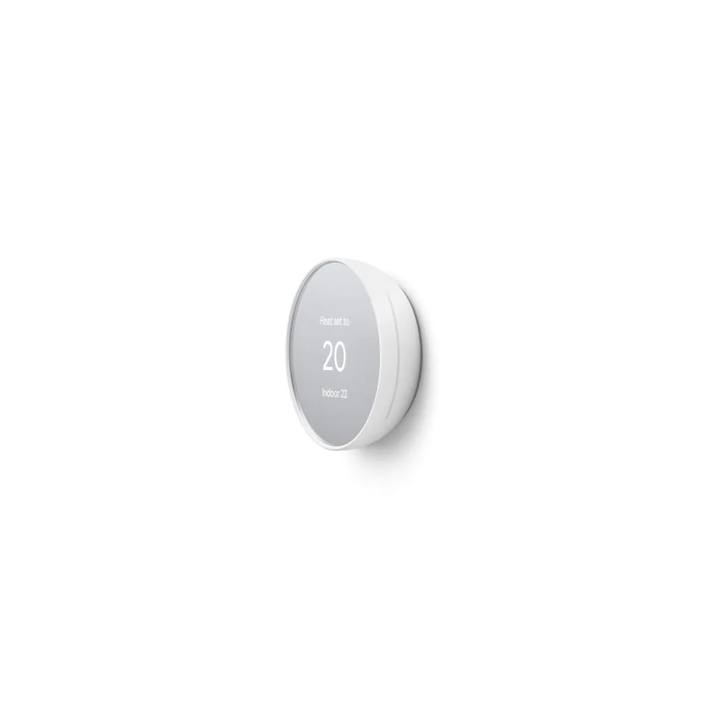 Google Nest Thermostat Snow