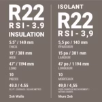 Owens Corning R-22 PINK NEXT GEN FIBERGLAS Insulation 15-inch x 47-inch x 5.5-inch (49.0 sq.ft.) - Image 3