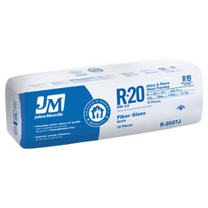 Johns Manville R20 Fibreglass Batt Insulation