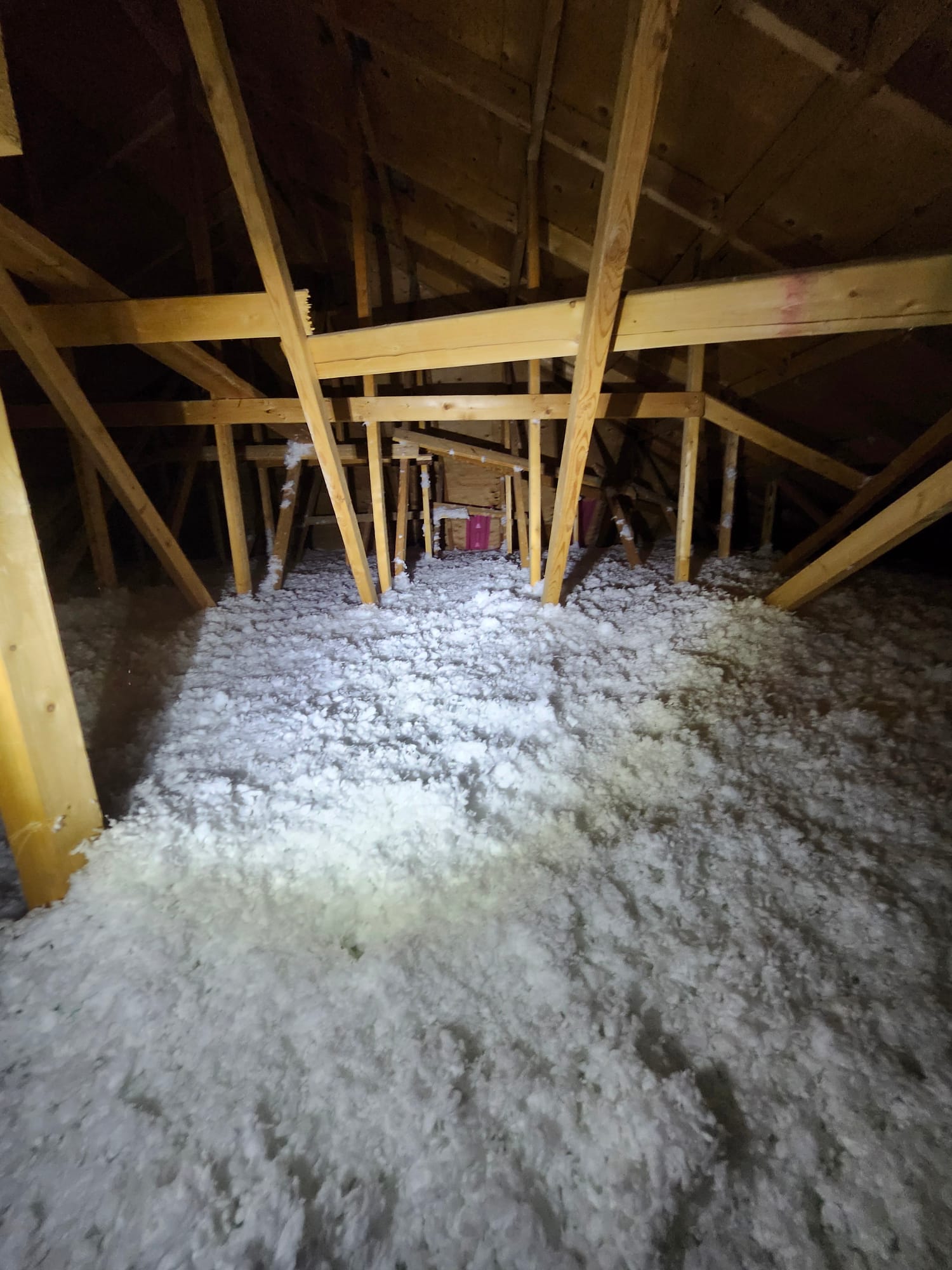Brampton — Fletcher’s Meadow attic project — before and after photos