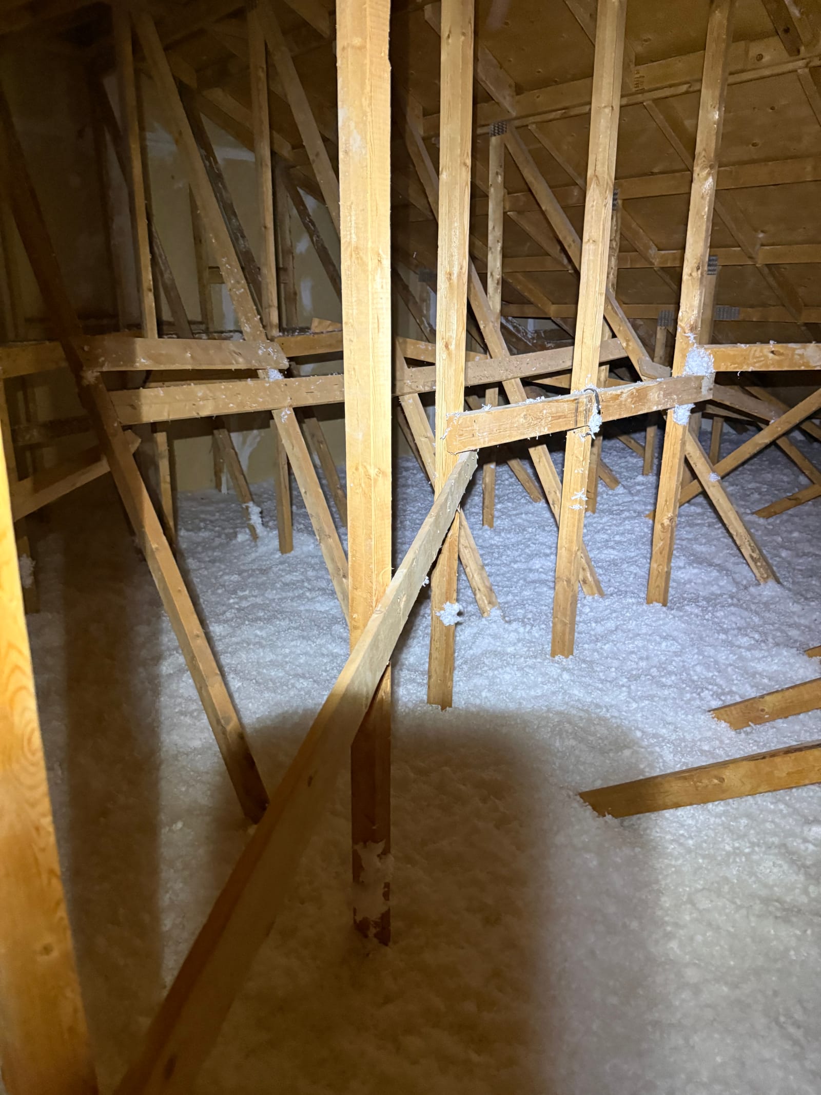 Brampton — Springdale attic project — before and after photos
